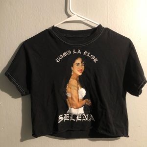 Cropped Selena Tee